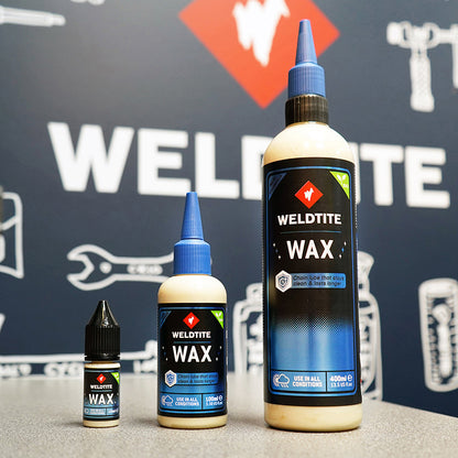 Lubrifiant chaîne vélo Weldtite Wax cire sèche 10 ml résistant à l'eau