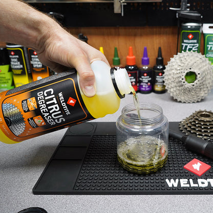 Dégraissant Weldtite Dirtwash Citrus pour transmission - Bidon 1L
