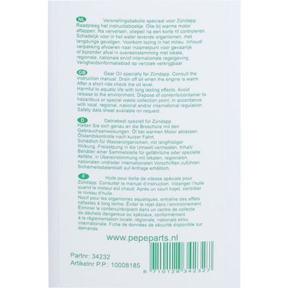 Huile de transmission A-quality SAE-80 500 ml