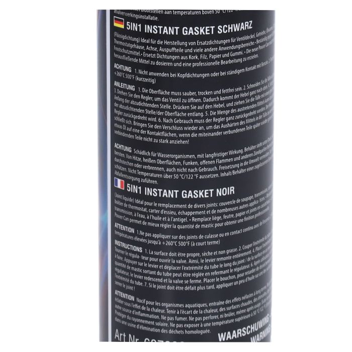 Joint 5 in 1 liquide seringue 200 mL noir