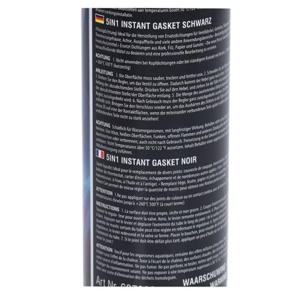 Joint 5 in 1 liquide seringue 200 mL noir