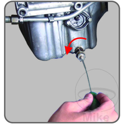 Bouchon de vidange d'huile JMP Turner Magnet 185 mm aimant 18 mm