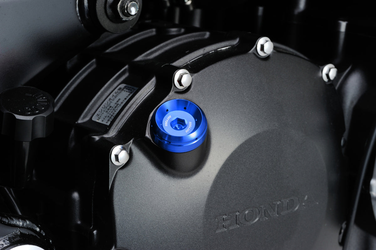 Bouchon de remplissage d'huile Daytona M24XP3.0 bleu