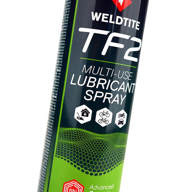 Lubrifiant moto Brazoline Weldite TF2 Ultimate au Téflon spray 400 ml