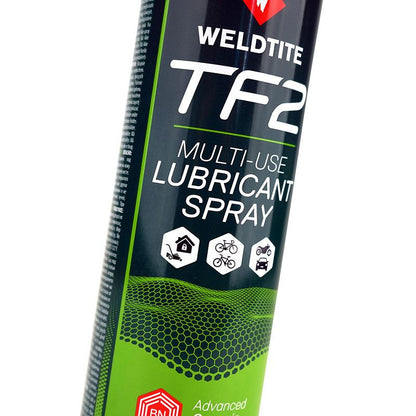 Lubrifiant moto Brazoline Weldite TF2 Ultimate au Téflon spray 400 ml