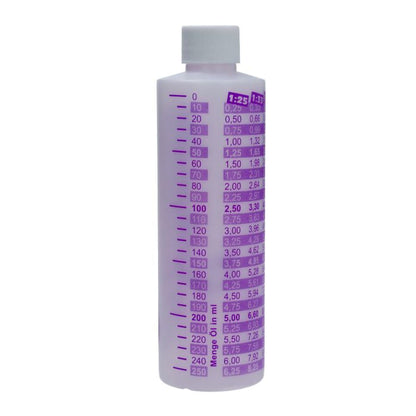 Doseur gradué Schmitt 2T huile de mélange 250 ml pourpre