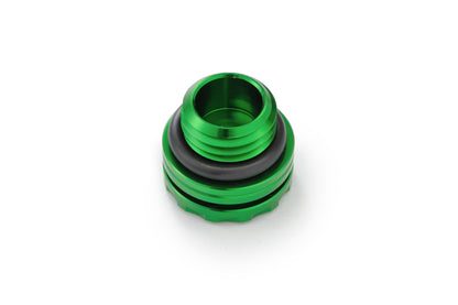 Bouchon de remplissage huile M20 x P2.5 CNC vert Daytona