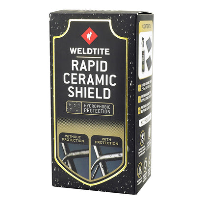 Protecteur Weldtite Rapid Ceramic Shield spray 250 ml avec 2 chiffons microfibre