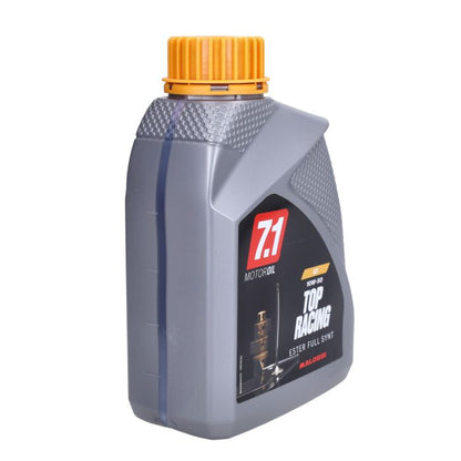 Huile moteur Malossi huile 10W50 synthétiseur complet. Bouteille de 1L 7619287b