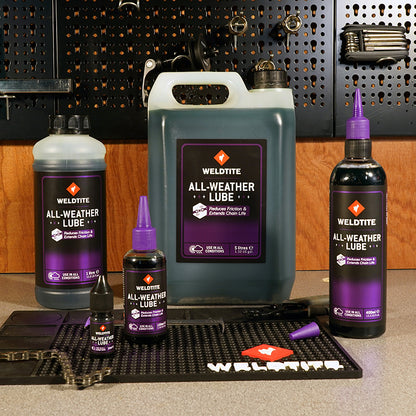 Lubrifiant chaîne Weldtite All Weather toutes conditions 1L