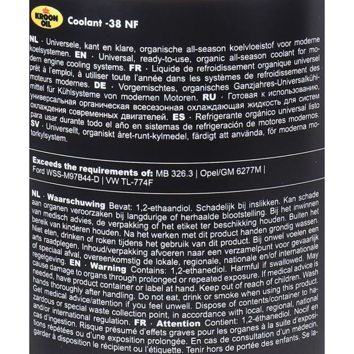 Liquide de refroidissement Kroon 1L