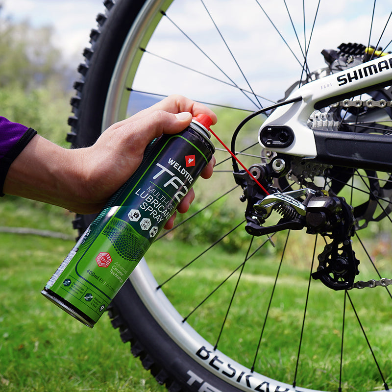 Lubrifiant vélo multi-usage Weldtite TF2 céramique 400 ml