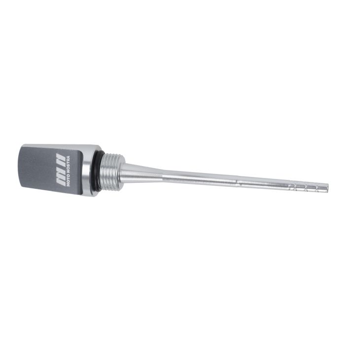 Jauge d'huile Moto-Nostra aluminium argent GTS 125cc, GTS 250cc, GTS 300, GTS 310, Vespa MN1059SI