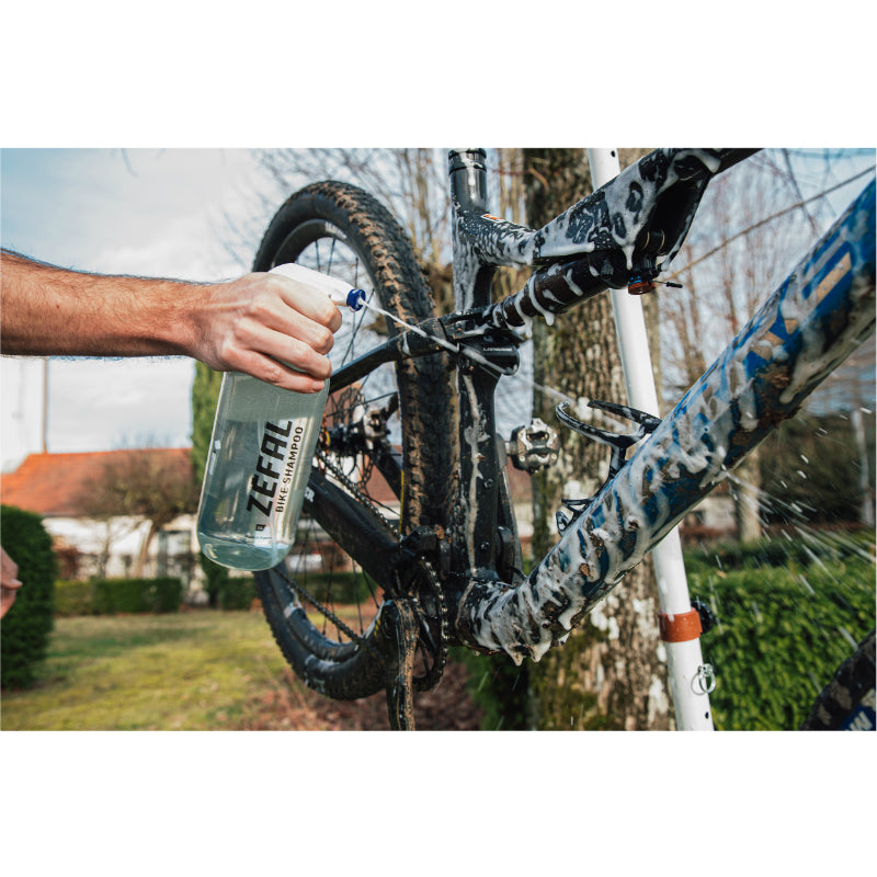Nettoyant vélo Zéfal Bike Shampoo - Kit avec vaporisateur 1L et 3 recharges 300ml